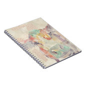 Waterverf Boerderij Koe collage Notitieboek (Rechterzijde)