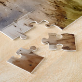 Waterverf Boerderij met Silo Puzzel Legpuzzel (Zijkant)