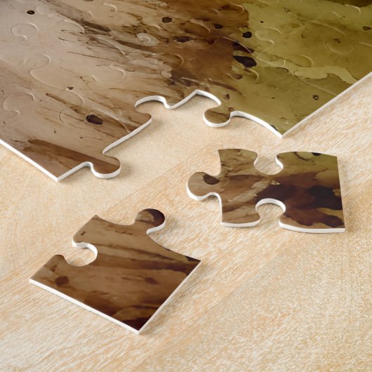 Waterverf Boerderij met Silo Puzzel Legpuzzel (Zijkant)