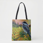Waterverf Boerderij vogelpest Tote Bag (Voorkant)