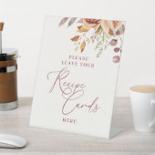 Waterverf Boheemse Bloem Bruiloft Feest Reclamebord Met Voetstuk (Insitu)