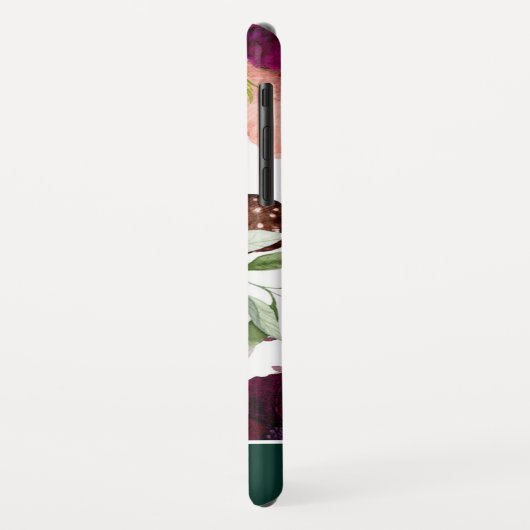 Waterverf Bohemian Floral Pattern Case-Mate iPhone Case (Achterkant/links)