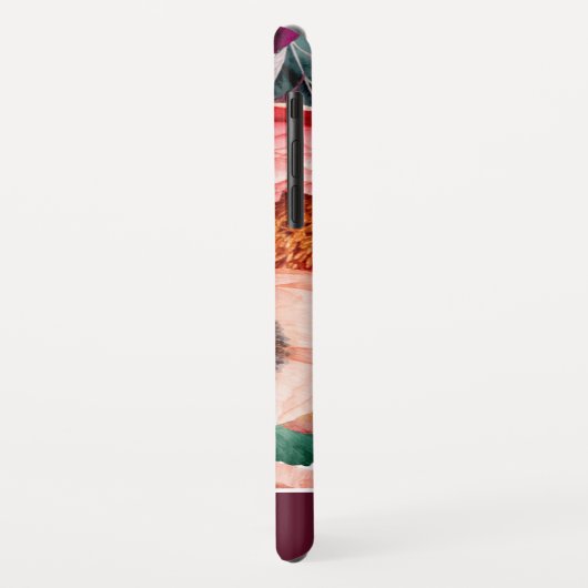 Waterverf Bohemian Floral Pattern Case-Mate iPhone Case (Achterkant/links)