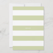 Waterverf Bohemian Flowers Couples Shower Kaart (Achterkant)