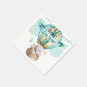 Waterverf Boho Baby shower Servetten (Hoek)