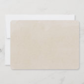 Waterverf  Boho Baking Birthday Party Kaart (Achterkant)