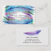 Waterverf Boho Bird Girly Chic Visitekaartje (Voorkant / Achterkant)