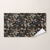 Waterverf Boho Bloemig Bad Handdoek (Handdoek)