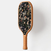 Waterverf Boho Bloemig Pickleball Paddle (Links)