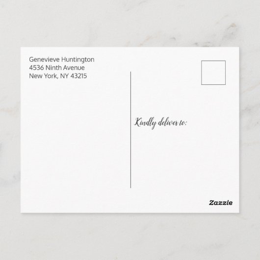 Waterverf Boho Bloemige Trouwfeest Uitnodiging (Achterkant)