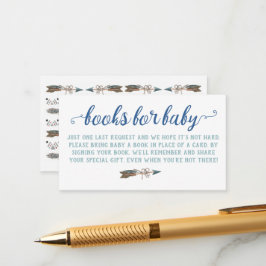 Waterverf Boho Boeken voor Baby Behuizing Kaart