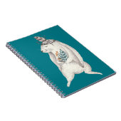 Waterverf Boho Bunny Notitieboek (Rechterzijde)