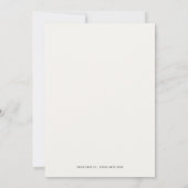 Waterverf Boho Calla Lelie Bloemenkindercadeau Kaart (Achterkant)