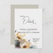 Waterverf Boho Calla Lily Floral