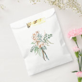 Waterverf Boho Cotton en Eucalyptus Boho Bedankzakje (Gezegeld)