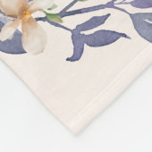 Waterverf Boho Dreamcatcher gepersonaliseerde naam Fleece Deken (Hoek)