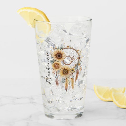 Waterverf Boho Droomvanger Glas (Voorkant ijs)