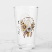 Waterverf Boho Droomvanger Glas (Voorkant)