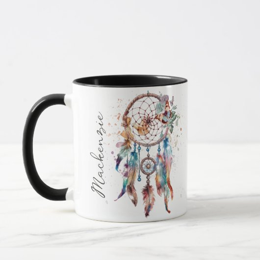Waterverf Boho Droomvanger Mok (Links)