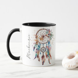 Waterverf Boho Droomvanger Mok