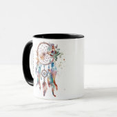 Waterverf Boho Droomvanger Mok (Voorkant links)