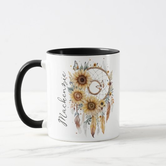 Waterverf Boho Droomvanger Mok (Links)