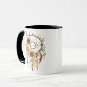 Waterverf Boho Droomvanger Mok (Voorkant links)
