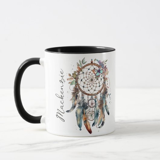 Waterverf Boho Droomvanger Mok (Links)