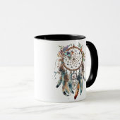 Waterverf Boho Droomvanger Mok (Voorkant rechts)