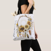 Waterverf Boho Droomvanger Tote Bag (Dichtbij)