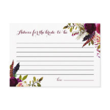 Waterverf Boho Floral Autumn Advies voor de Bride