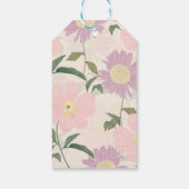 Waterverf Boho Floral Cadeaulabel (Achterkant)