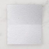 Waterverf Boho Floral en botanische bruiloft Plaatskaartje (Binnenkant ongevouwen)