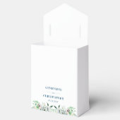 Waterverf Boho Floral Geometric Wedding Bedankdoosjes (Geopend)