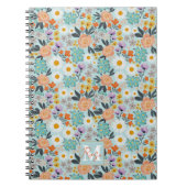 Waterverf Boho Floral Notitieboek (Voorkant)