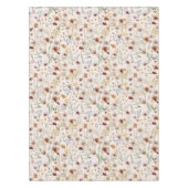 Waterverf Boho Floral Pattern Tafelkleed (Voorkant)