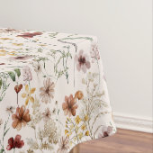 Waterverf Boho Floral Pattern Tafelkleed (Voorbeeld)