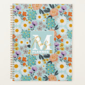Waterverf Boho Floral Planner (Voorkant)