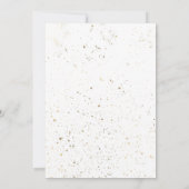 Waterverf Boho Floral | Terracotta bruiloft Kaart (Achterkant)