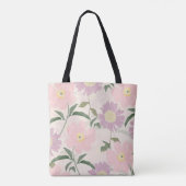 Waterverf Boho Floral Tote Bag (Achterkant)