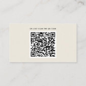 Waterverf boho florale details. Elegant bruiloft Informatiekaartje (Achterkant)