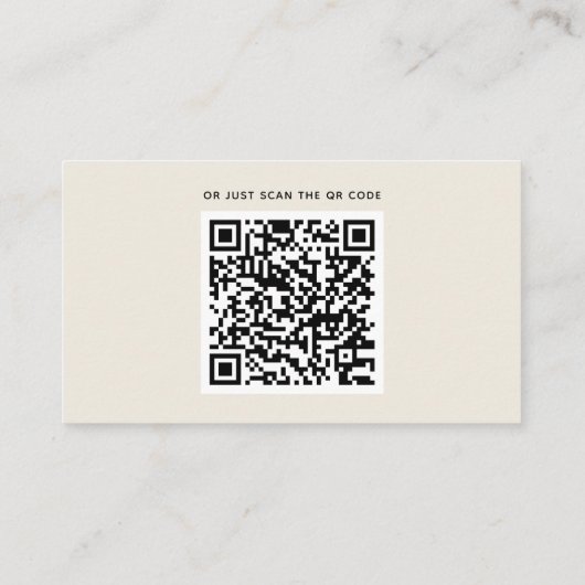 Waterverf boho florale details. Elegant bruiloft Informatiekaartje (Achterkant)