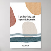 Waterverf Boho heerlijk angstig gemaakt poster (Voorkant)