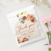 Waterverf Boho Herfst Pompoen bruiloft Dank u Bedankzakje (Gezegeld)
