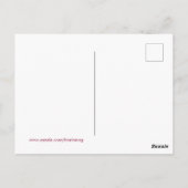 Waterverf Boho in het najaar van lef Briefkaart (Achterkant)