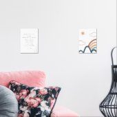 waterverf boho John 3:16 bergen poster Muurkunst Sets (Woonkamer)