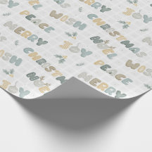 Waterverf Boho Kerst Woorden Pastelkleurige Feestd