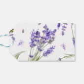 Waterverf Boho Lavender Cadeaulabel (Achterkant Horizontaal)