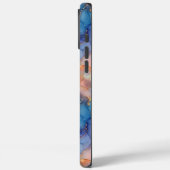 Waterverf Boho Marble Butterfly iPhone Case-Mate iPhone Case (Achterkant / Links)