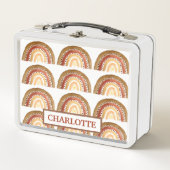 Waterverf Boho Pastel Kinder Meisje Zon Regenboog (Voorkant)